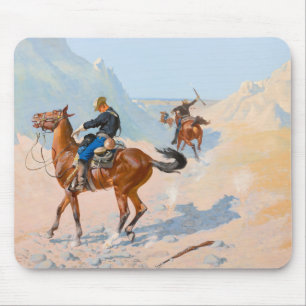 Frederic Remington - The Advance-Guard, or The Mil Mouse Pad