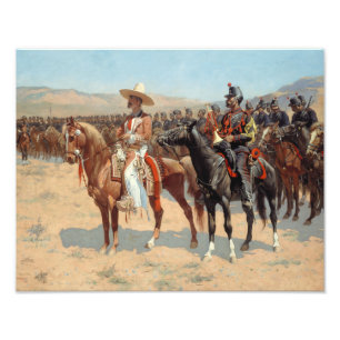 Frederic Remington - The Mexican Major Photo Print
