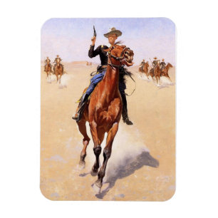 Frederic Remington The Trooper Magnet