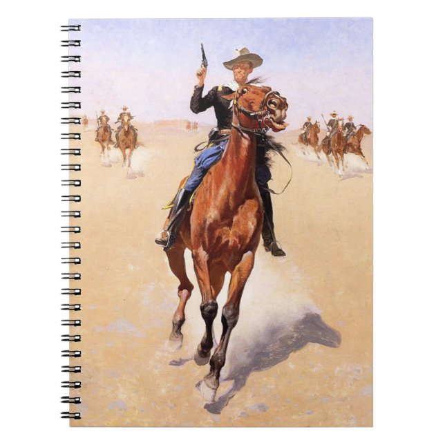 Frederic Remington The Trooper Notebook (Front)