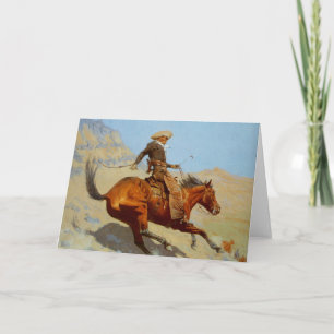 Frederic Remington's The Cowboy (1902) Card