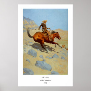 Frederic Remington's The Cowboy (1902) Poster