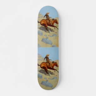 Frederic Remington's The Cowboy (1902) Skateboard