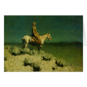 Frederic Remington's The Night Herder (circa 1908)