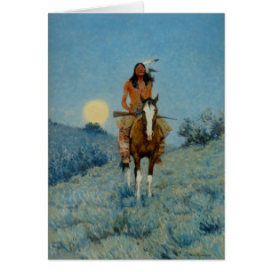 Frederic Remington's The Outlier 1909