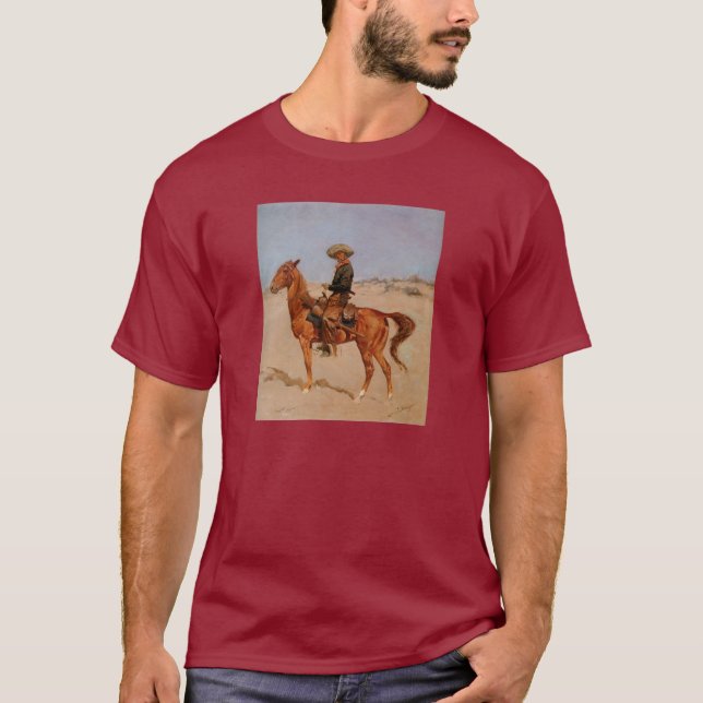 Frederic Remington's The Puncher (1895) T-Shirt (Front)