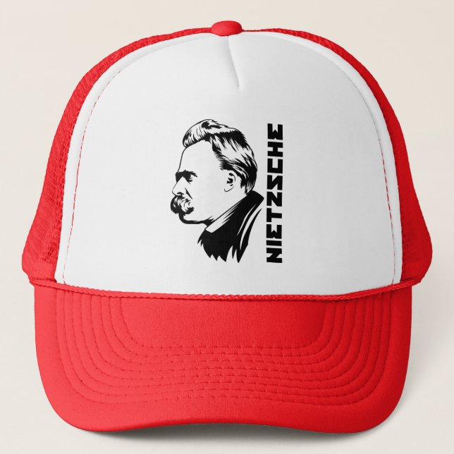 Frederich Nietzsche Portrait Hat (Front)