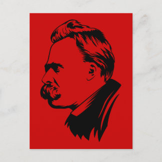 Frederich Nietzsche Portrait Postcard