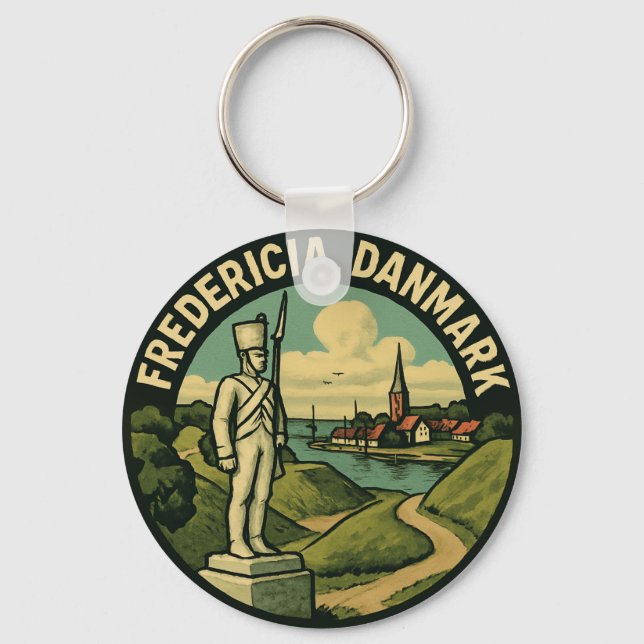 Fredericia Denmark Soldier Key Ring (Front)