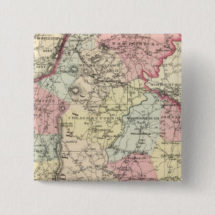 Frederick 15 Cm Square Badge