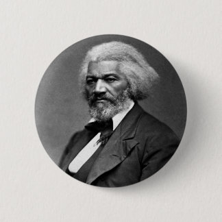 Frederick Douglass 6 Cm Round Badge