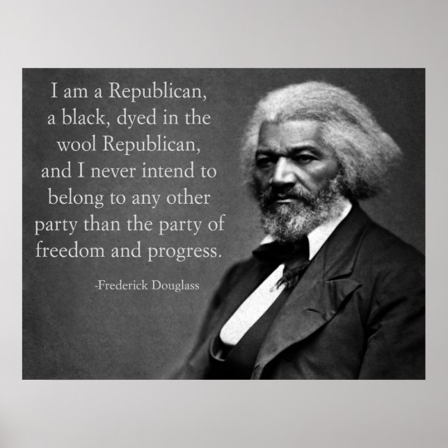 Frederick Douglass Conservative Poster (Front)