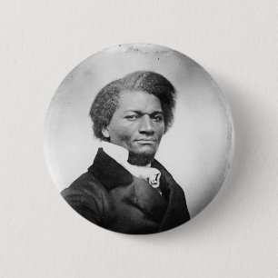 Frederick Douglass Portrait ~ 1847 6 Cm Round Badge