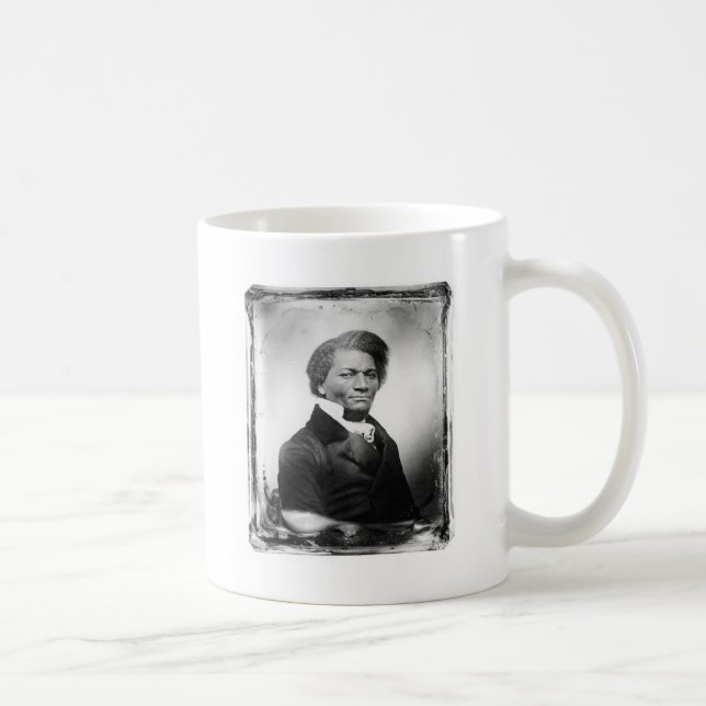 Frederick Douglass Portrait  ~ 1847 Coffee Mug (Right)