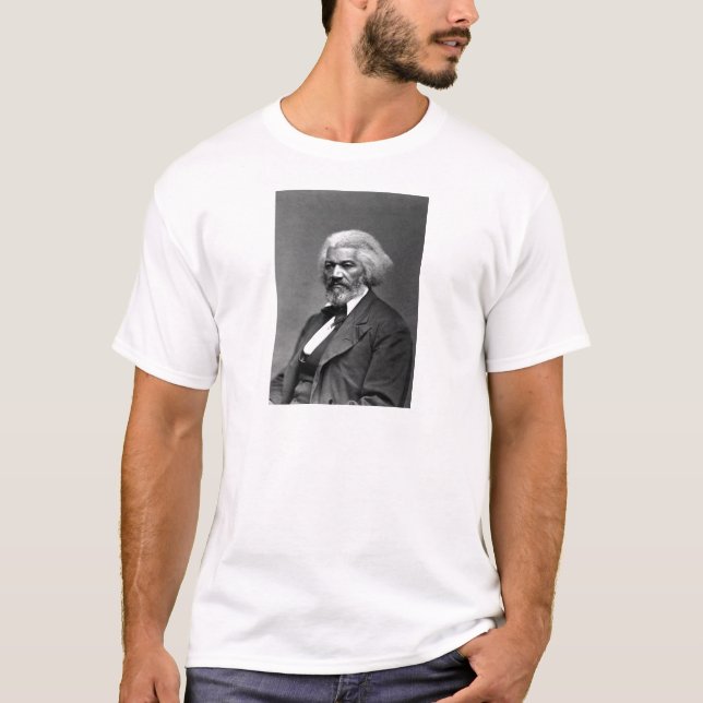 Frederick Douglass Portrait by George K. Warren T-Shirt (Front)