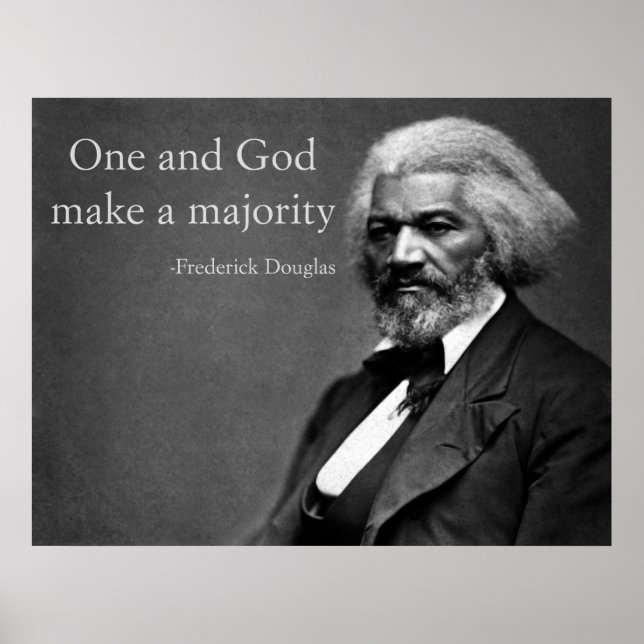 Frederick Douglass Poster (Front)