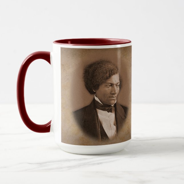 Frederick Douglass Quote Mug "Strong Children" (Left)