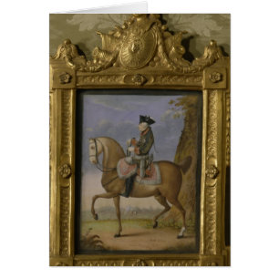 Frederick II on horseback