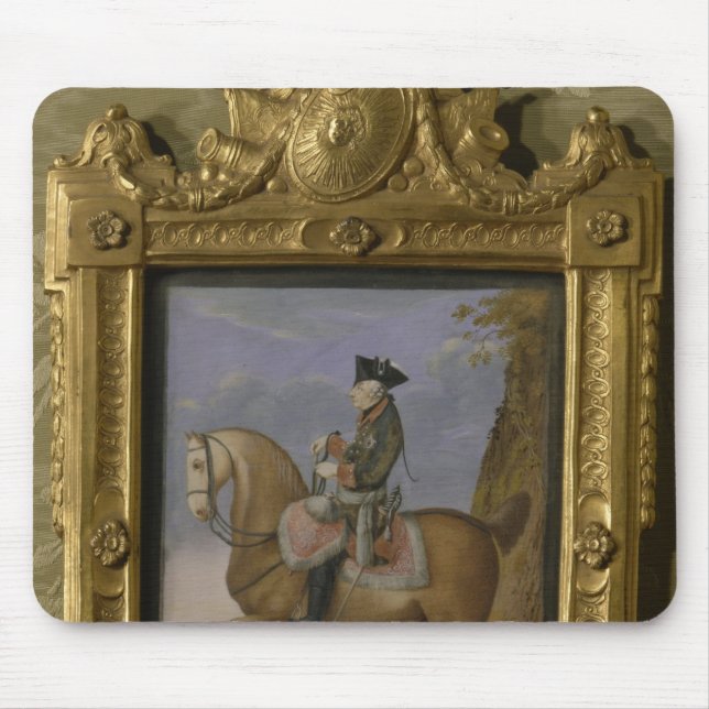 Frederick II on horseback Mouse Pad (Front)