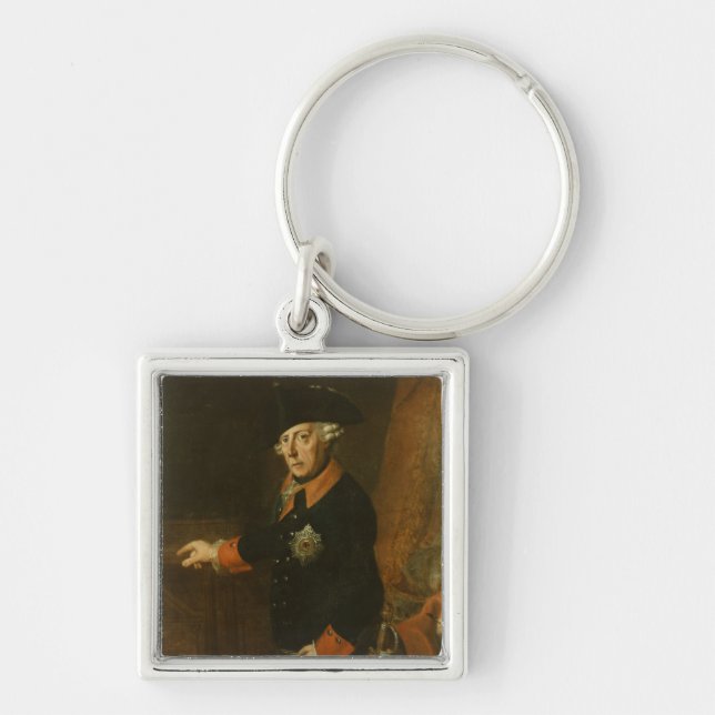 Frederick II The Great of Prussia, c.1763 Key Ring (Front)