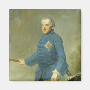 Frederick II the Great of Prussia, c.1770 Magnet