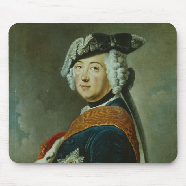 Frederick II the Great of Prussia Mouse Pad (Front)