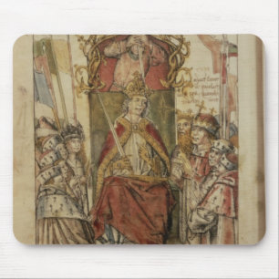 Frederick III surrounded by Prince Electors Mouse Pad
