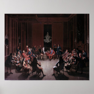 Frederick I's Tobacco College in the Berliner Poster