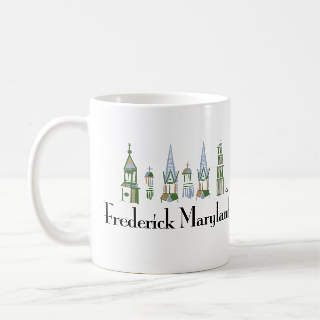 Frederick Maryland Clustered Spires Mug (Left)