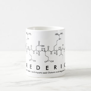 Frederick peptide name mug