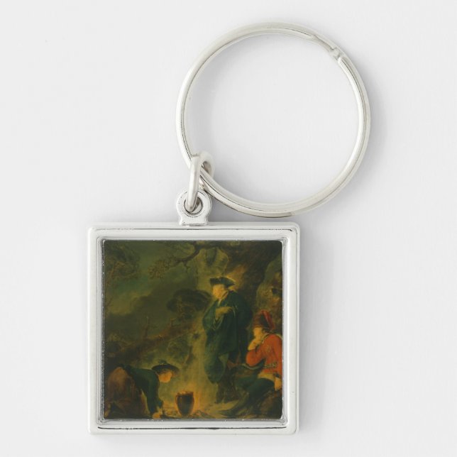 Frederick the Great and General von Key Ring (Front)