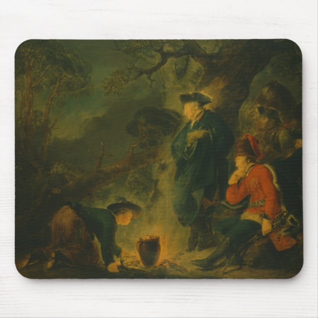 Frederick the Great and General von Mouse Pad (Front)