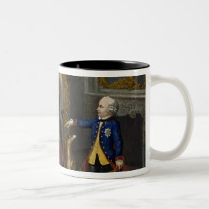 Frederick the Great and his Grandnephew Two-Tone Coffee Mug