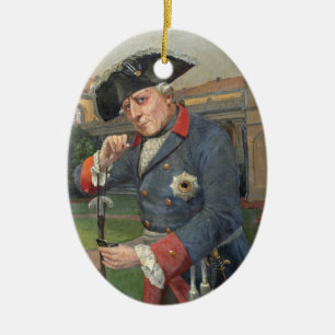 Frederick the Great Ceramic Ornament