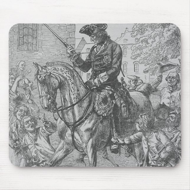 Frederick the Great of Prussia Mouse Pad (Front)