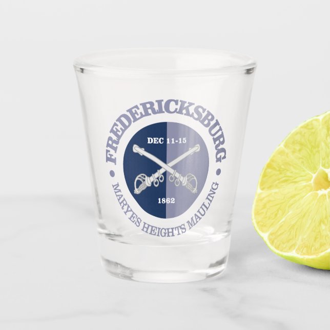 Fredericksburg (B&G) Shot Glass (Front)