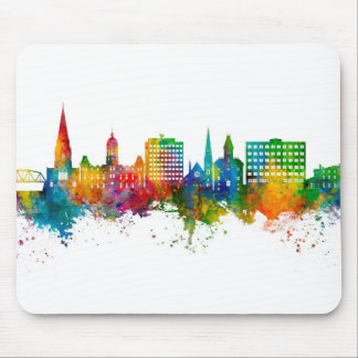 Fredericton Canada Skyline Mouse Pad
