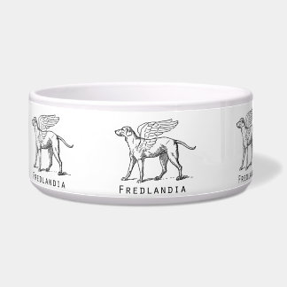 Fredlandia Winged Dog Bowl