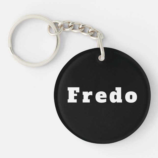 Fredo Key Ring (Front)
