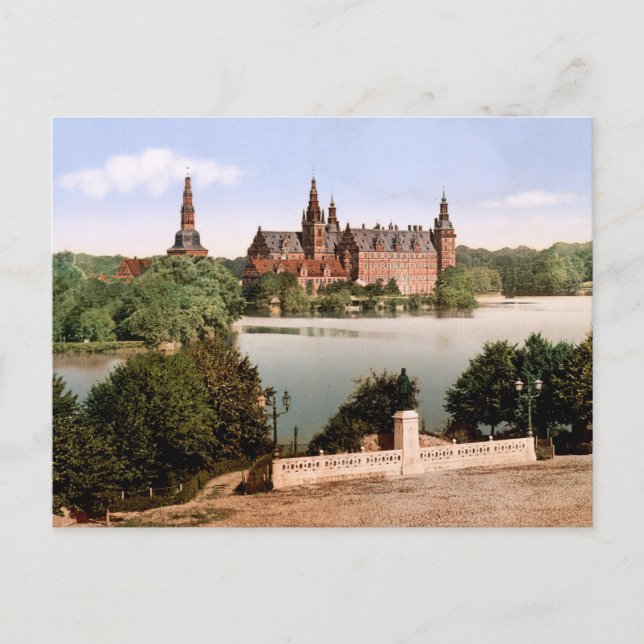 Fredriksborg Castle Copenhagen Denmark Postcard (Front)