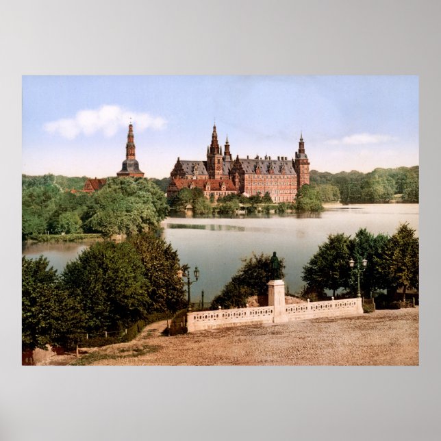 Fredriksborg Castle Copenhagen Denmark Poster (Front)