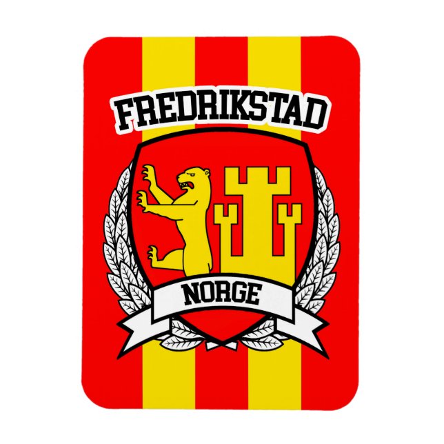 Fredrikstad Magnet (Vertical)