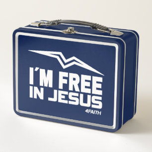 FREE, 4FAITH – METAL LUNCH BOX