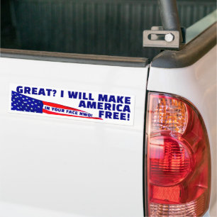 Free Again Bumper Sticker