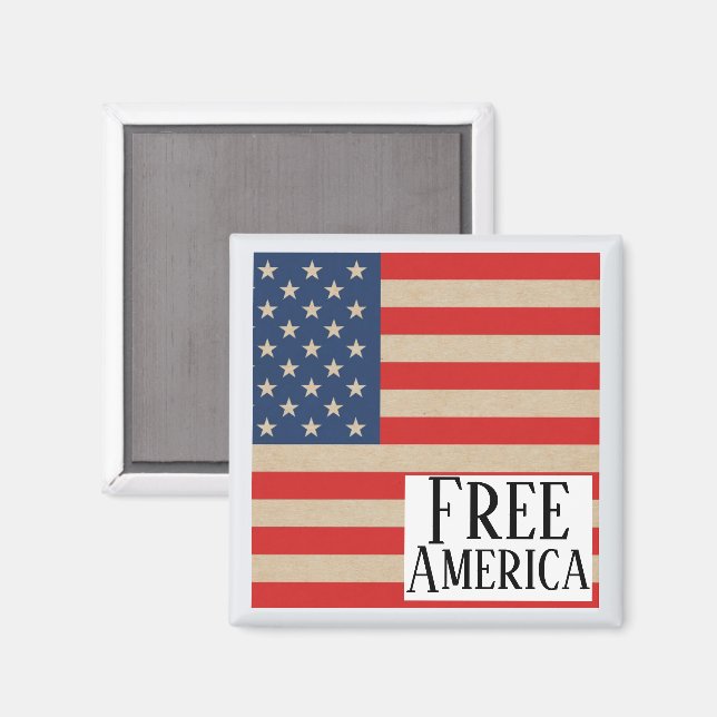 Free America Magnet (Front/Back)
