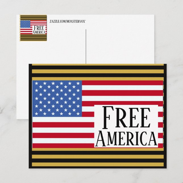 Free America Postcard (Front/Back)