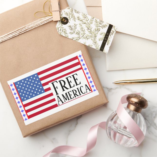 Free America Sticker (Gifting)