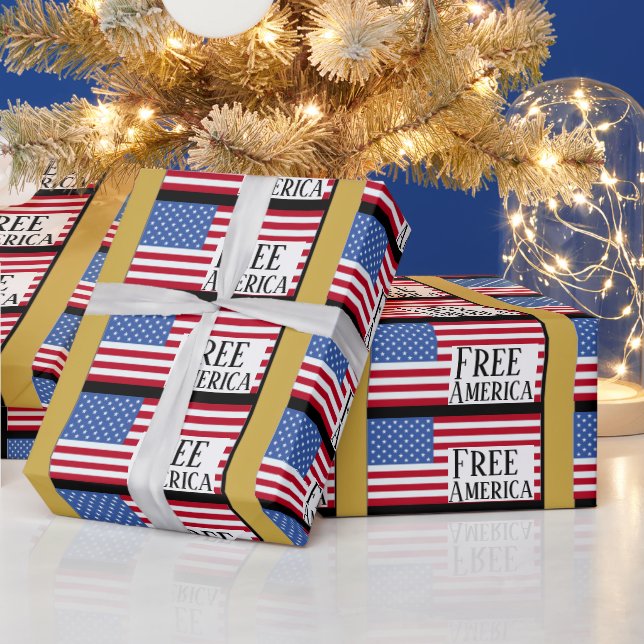 Free America Wrapping Paper (Holidays)