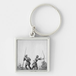 Free archers during the reign of Louis XI Key Ring