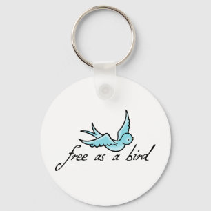 Free as a Bird Key Ring
